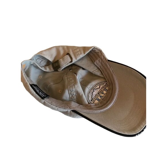 Rocky Mountain High Utah Beige Adjustable Cotton Baseball Cap By Focus - Picture 4 of 5